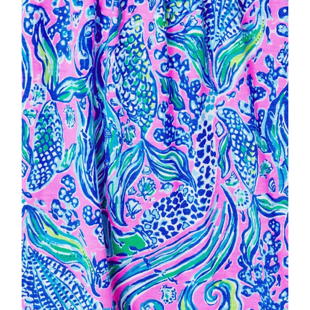 NWT Lilly Pulitzer Maribella Halter Maxi Dress Lilac Rose We Mermaid It L XL XXL - Picture 8 of 8